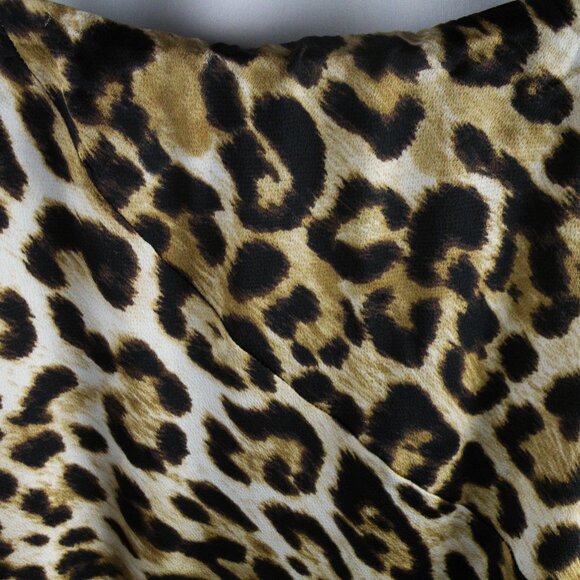 GILLI Size 1X Animal Leopard Print Long Skirt NEW NWT - Picture 5 of 6